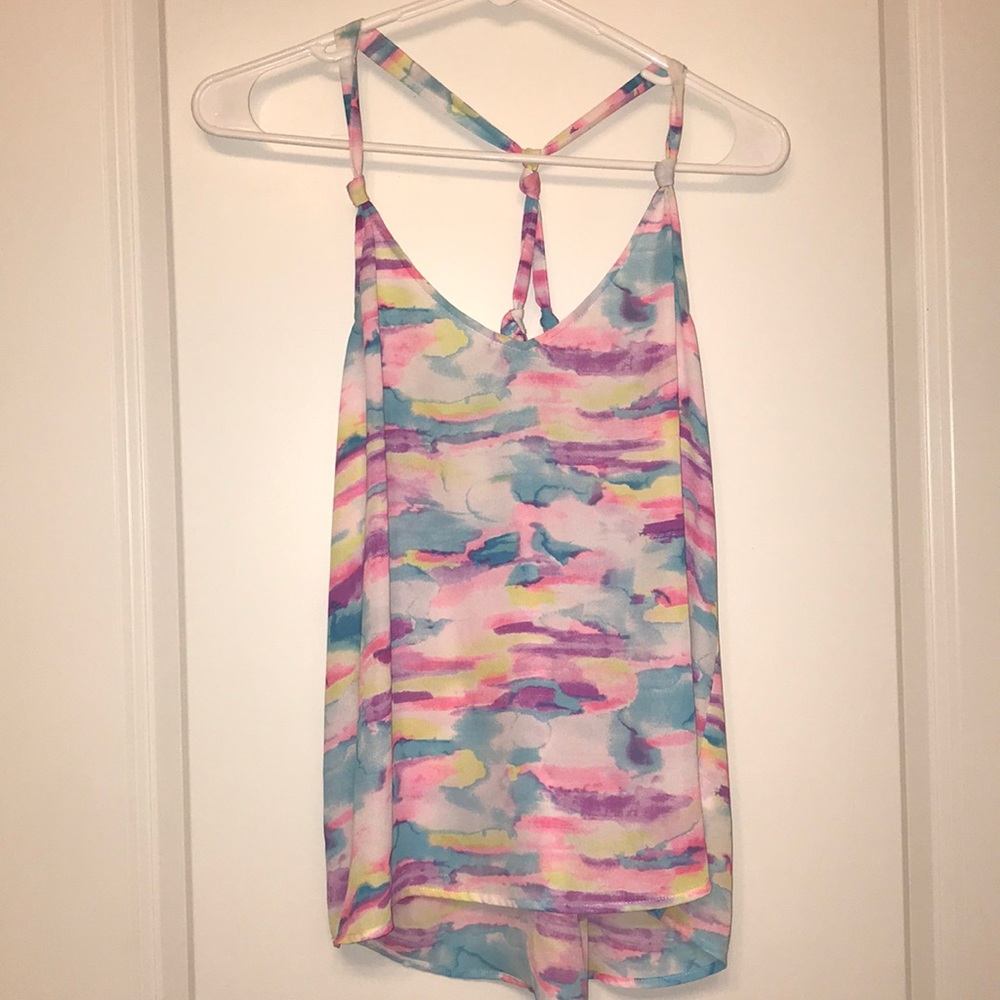 Forever 21 watercolored tank top